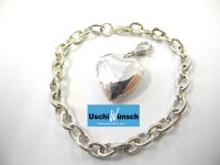 Armband Kristallherz