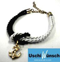 Stoffarmband Anker
