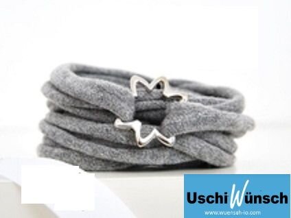 Stoffarmband Stern