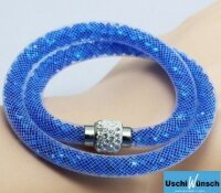 Textilarmband 2-fach gewickelt